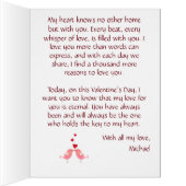 Forever & Always I love You add name photo White (内側(右))