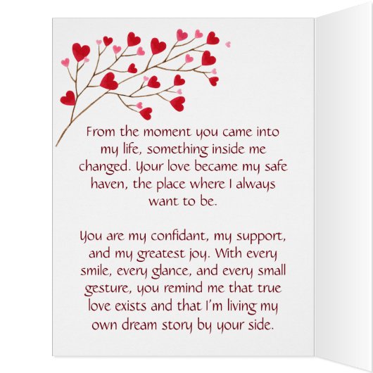 Forever & Always I love You add name photo White (内側(左))