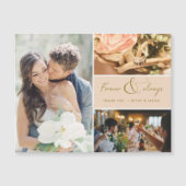 Forever & Always Magnet Photo 結婚's Thank You (正面)