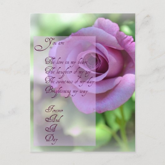 Forever and a Day Post Card ポストカード (正面)