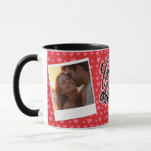 Forever and Always -ハートカスタムMugの写真 マグカップ (左)