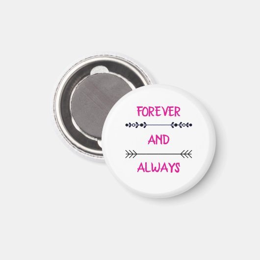 FOREVER AND ALWAYS マグネット (正面/裏面)