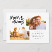Forever and Always 結婚 Photos セーブザデート (正面)