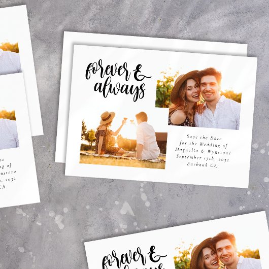 Forever and Always 結婚 Photos セーブザデート
