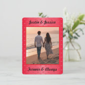 Forever and Always Valentine's Photo シーズンカード (スタンド正面)