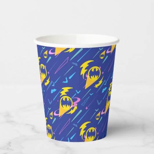 Forever Batman Bat Signal Pattern 紙コップ (左)
