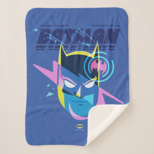 Forever Batman Light Up Head Graphic シェルパブランケット