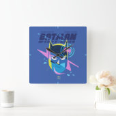 Forever Batman Light Up Head Graphic スクエア壁時計 (ホーム)