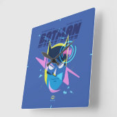 Forever Batman Light Up Head Graphic スクエア壁時計 (傾斜)