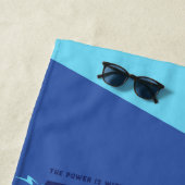 Forever Batman Light Up Head Graphic ビーチタオル (インサイチュ)