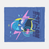 Forever Batman Light Up Head Graphic フリースブランケット (正面(横))