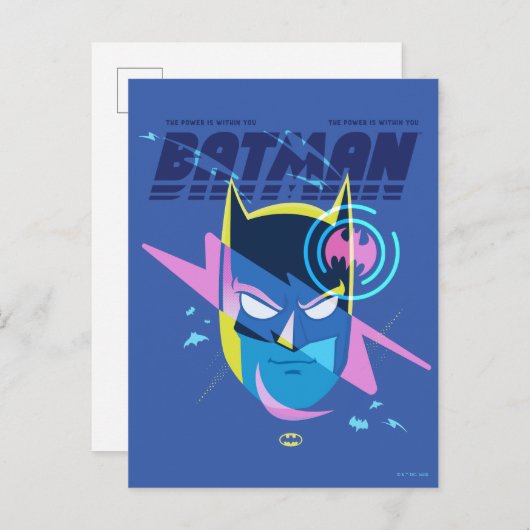 Forever Batman Light Up Head Graphic ポストカード (正面/裏面)