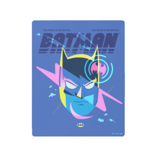 Forever Batman Light Up Head Graphic メタルプリント