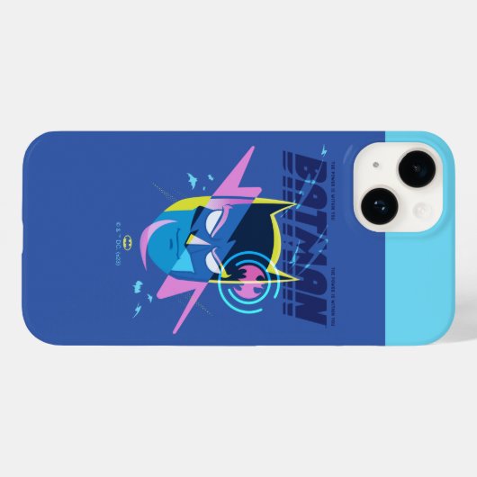 Forever Batman Light Up Head Graphic Case-Mate iPhoneケース (裏面 (横))