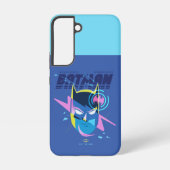 Forever Batman Light Up Head Graphic Samsung Galaxyケース (裏面)