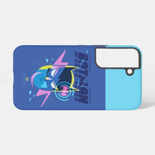 Forever Batman Light Up Head Graphic Samsung Galaxyケース (裏面横)