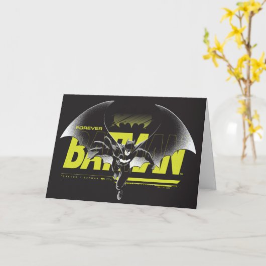Forever Batman Reaching Graphic カード (黄色い花)