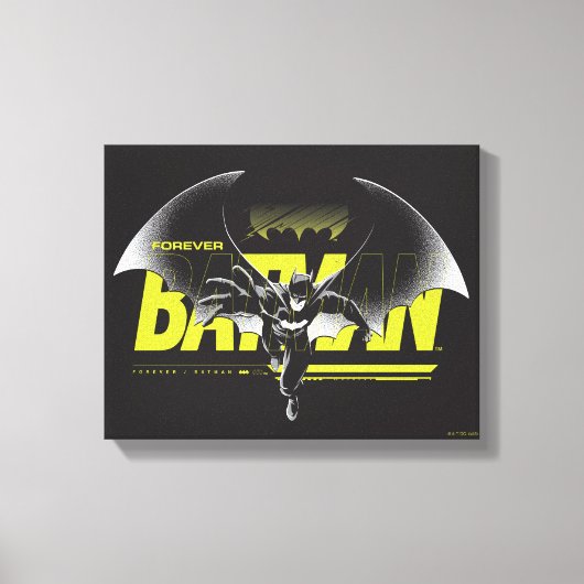Forever Batman Reaching Graphic キャンバスプリント (正面)