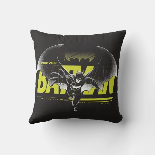 Forever Batman Reaching Graphic クッション (裏面)