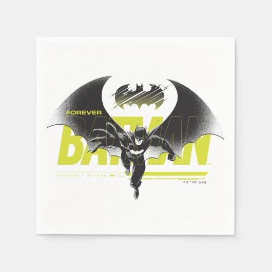 Forever Batman Reaching Graphic スタンダードカクテルナプキン (正面)