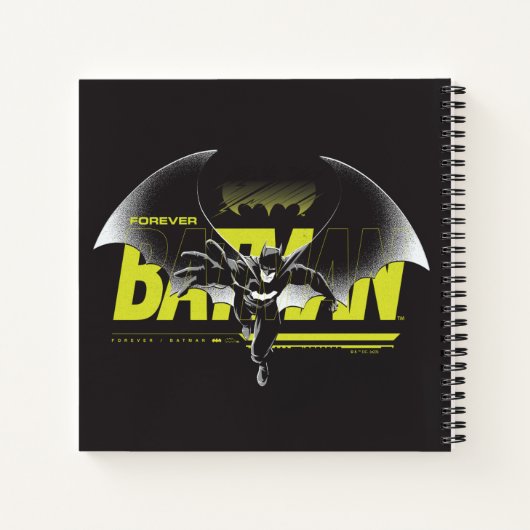 Forever Batman Reaching Graphic ノートブック (裏面)