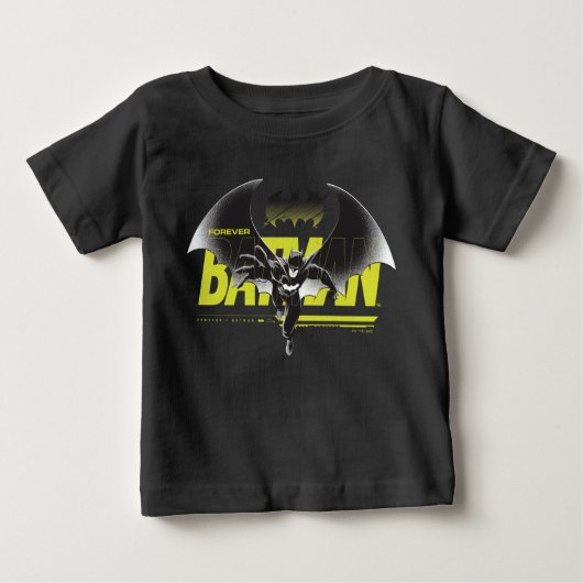Forever Batman Reaching Graphic ベビーTシャツ (正面)