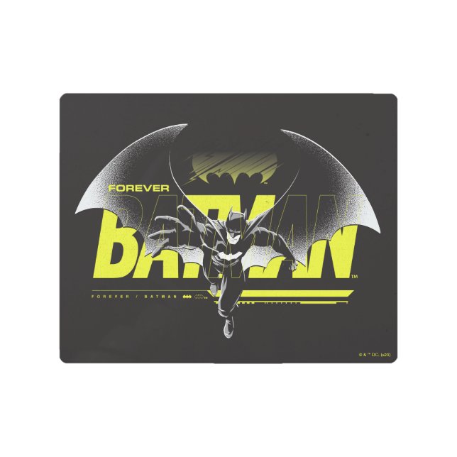 Forever Batman Reaching Graphic メタルプリント (正面)