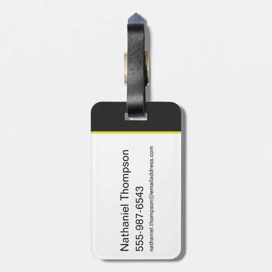 Forever Batman Reaching Graphic ラゲッジタグ (裏面縦)