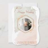 Forever Beginds:結婚式招待状 (裏面)