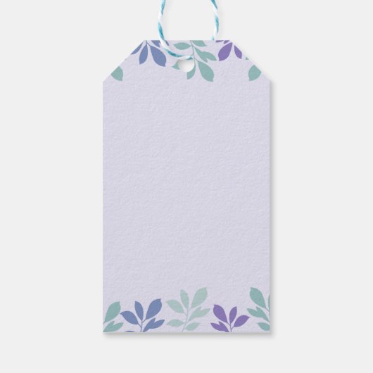 Forever Beginning Here:結婚式招待状 ギフトタグ (裏面)