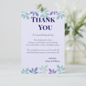 Forever Beginning Here: A 結婚's サンキューカード (スタンド正面)