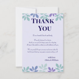 Forever Beginning Here: A 結婚's サンキューカード