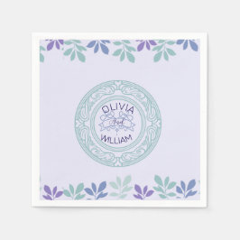 Forever Beginning Here: A 結婚's スタンダードカクテルナプキン