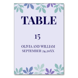 Forever Beginning Here: A 結婚's テーブルナンバー