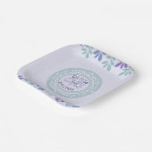 Forever Beginning Here: A 結婚's ペーパープレート (傾斜あり)