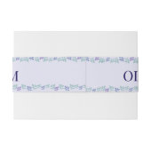 Forever Beginning Here: A 結婚's 招待状ベリーバンド (裏面例)