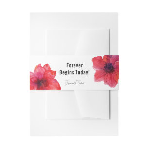 Forever Beginning Today Anemone Dreamscape 結婚's 招待状ベリーバンド