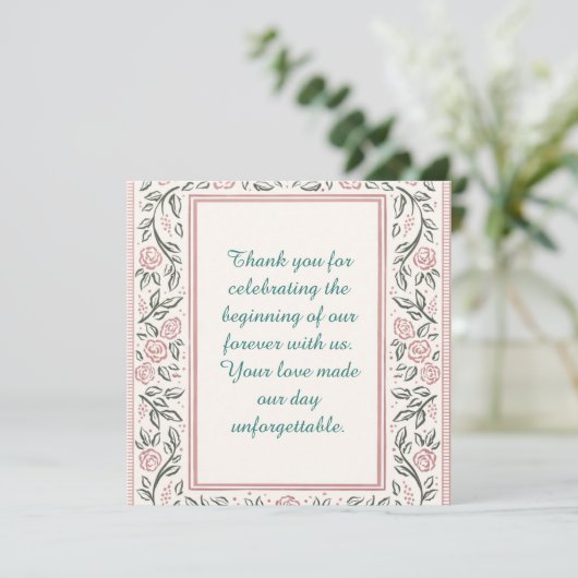 Forever Begins Today サンキューカード (スタンド正面)