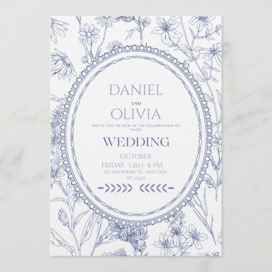 Forever Begins Today Wedding Invitation  招待状 (正面)