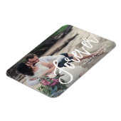 Forever Brushed日付磁石を保存 マグネット (左側)