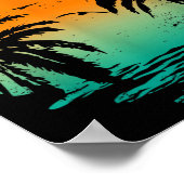 Forever Chasing Sunset Workout Summer Casual ポスター (角)