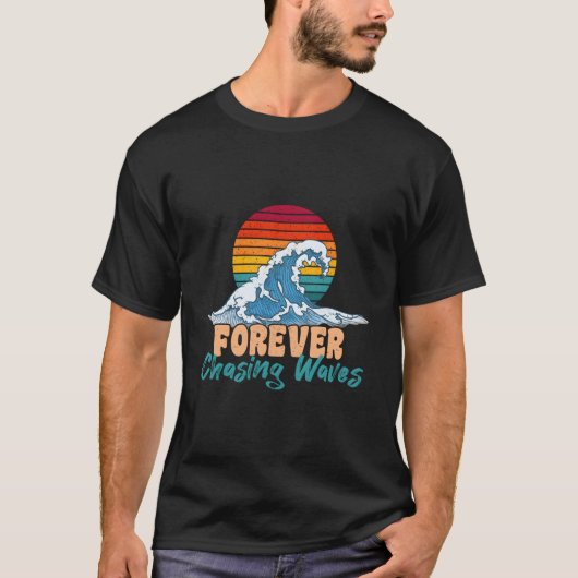 Forever Chasing Waves Summer S Tシャツ (正面)