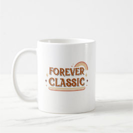 Forever Classic – Minimal Retro Typography iMug コーヒーマグカップ