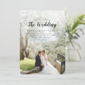 Forever Classic Wedding 招待状 (スタンド正面)