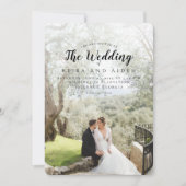 Forever Classic Wedding 招待状 (正面)