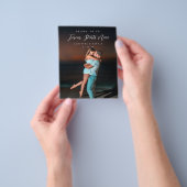 Forever Couple Photo Engagement Welcome Sign Flyer チラシ (手)