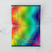 Forever Electric I Love you Greeting Card シーズンカード (内部)