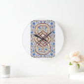 Forever Entwined Eternally Yours Infinity Knot T-S ラージ壁時計 (ホーム)