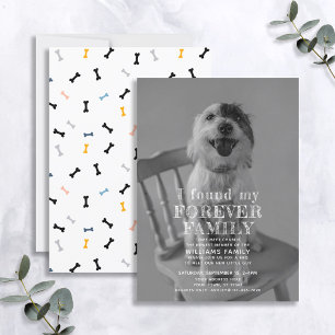 Forever Family Pet Adoption写真のお知らせ 招待状