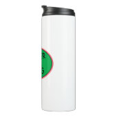 Forever feel young sticker overlay design element. タンブラー (回転右)